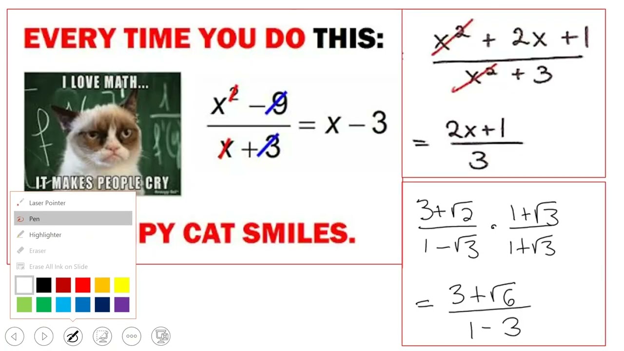 Lesson 10: Solving Quadratics with Complex Solutions