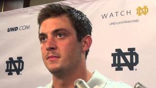 QB Tommy Rees discusses Notre Dame's 28-6 win over Temple