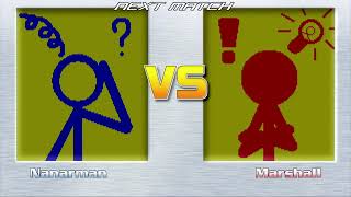 PC M.U.G.E.N: Nanarman (12p) (ME) vs. Marshall (12p) (CPU) || PART 2