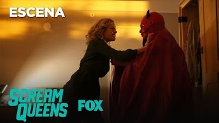 Scream Queens Escena: Grace VS Red Devil | Temp. 1 Ep. 12 | Sub. Español