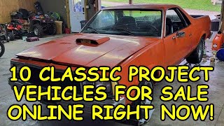 FIX-EM-UP FRIDAY! 10 Classic Project Cars for Sale Across North America - Links to Listings Below by MG Guy Vintage Vehicles 2,290 views 2 weeks ago 13 minutes, 54 seconds