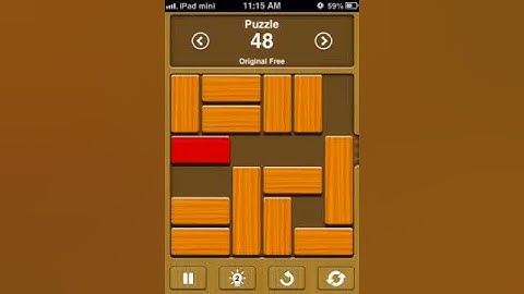 Unblock me solutions Original free level 48