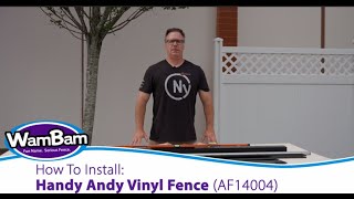 A Quick Guide How To Install Aluminum Fence Panels - WamBam Fence - No Dig Aluminum Fence
