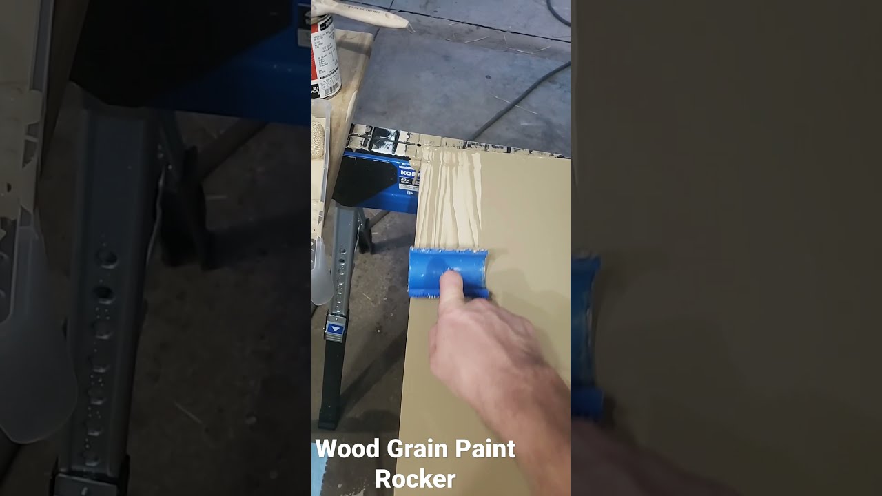 DIY metal patio furniture, how to paint wood grain effect on sheet metal