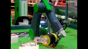 Automated glass engraving - Active Contact Flange by FerRobotics