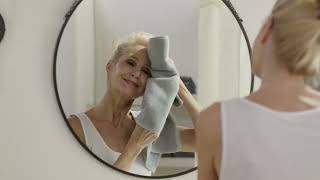 Home Reflections 100% Cotton Solid & Texture 12-pc Towel Set on QVC