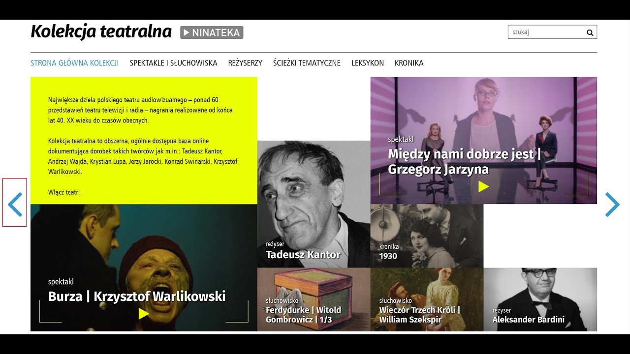 Kolekcja teatralna w Ninatece! muzyka relaksacyjna