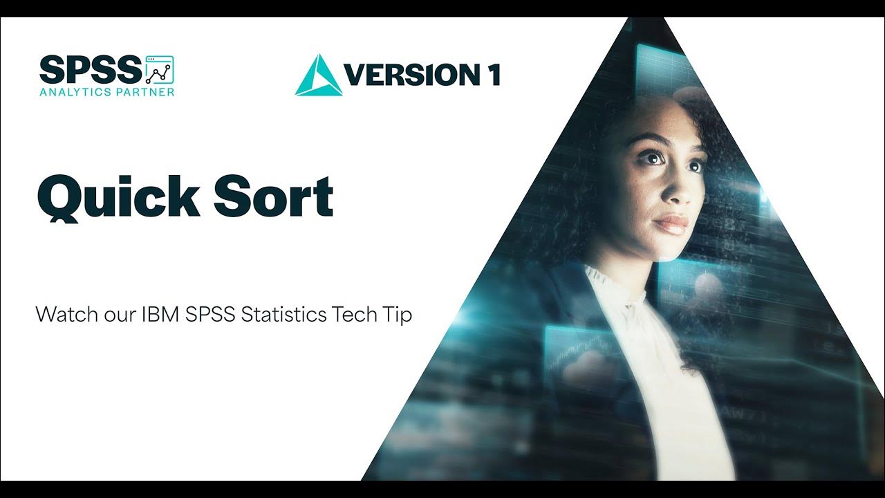 Quick Sort in IBM SPSS Statistics YouTube