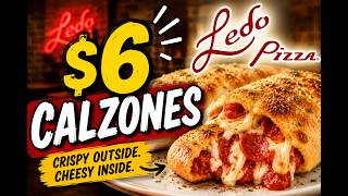 Calzones a 6 en Ledo Pizza todos los martes Resena completa Martes de calzone en Ledo Pizz