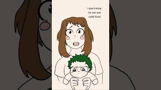 If Izuku Turned Into A Baby