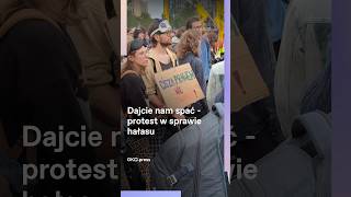 Let Us Sleep - Noise Protest #geneu_okopress #OKOpress