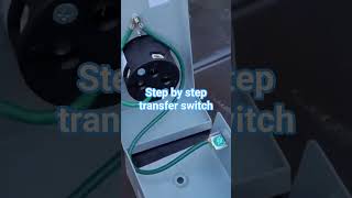 How To Hook Up A Generator Transfer Switch