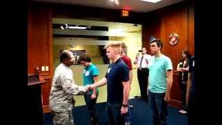Air Force swearing in by froberts12004 3,690 views 9 years ago 1 minute, 38 seconds