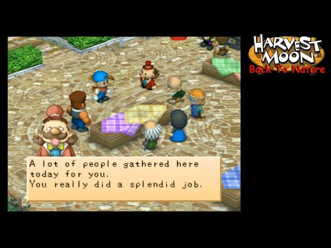 #55 Мастер-прохождение: Завершение и окончание игры [Harvest Moon: Back to Nature] [LONGPlay]