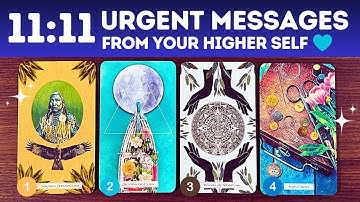 11:11 Urgent Guidance & Messages From Your Higher Self⏐TAROT • pick a card