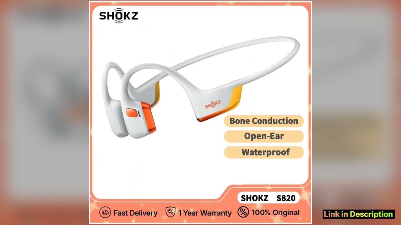 Original SHOKZ OpenRun Pro 2 S820 S821mini Bluetooth Earphones IP55 Waterproof Bone Conduction