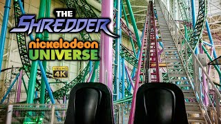 2023 The Shredder Spinning Roller Coaster On Ride 4K POV Nickelodeon Universe American Dream