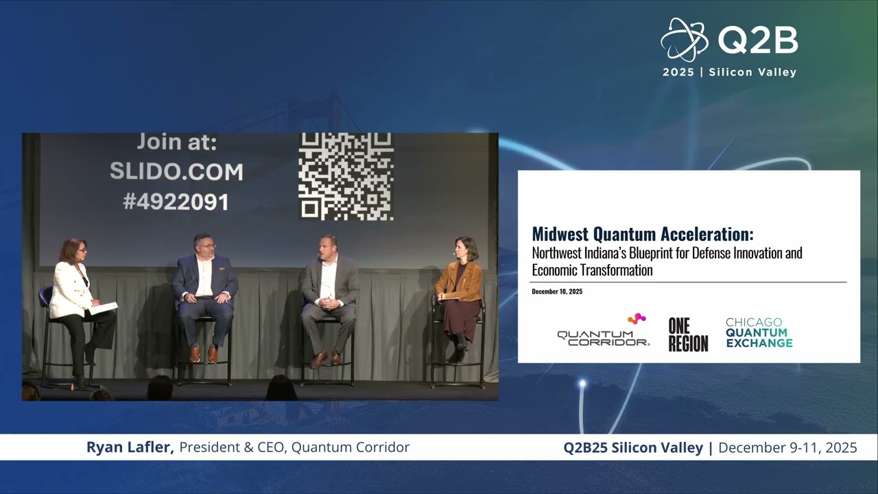 Q2B25 Кремниевая долина | Панельная дискуссия по квантовому ускорению на Среднем Западе