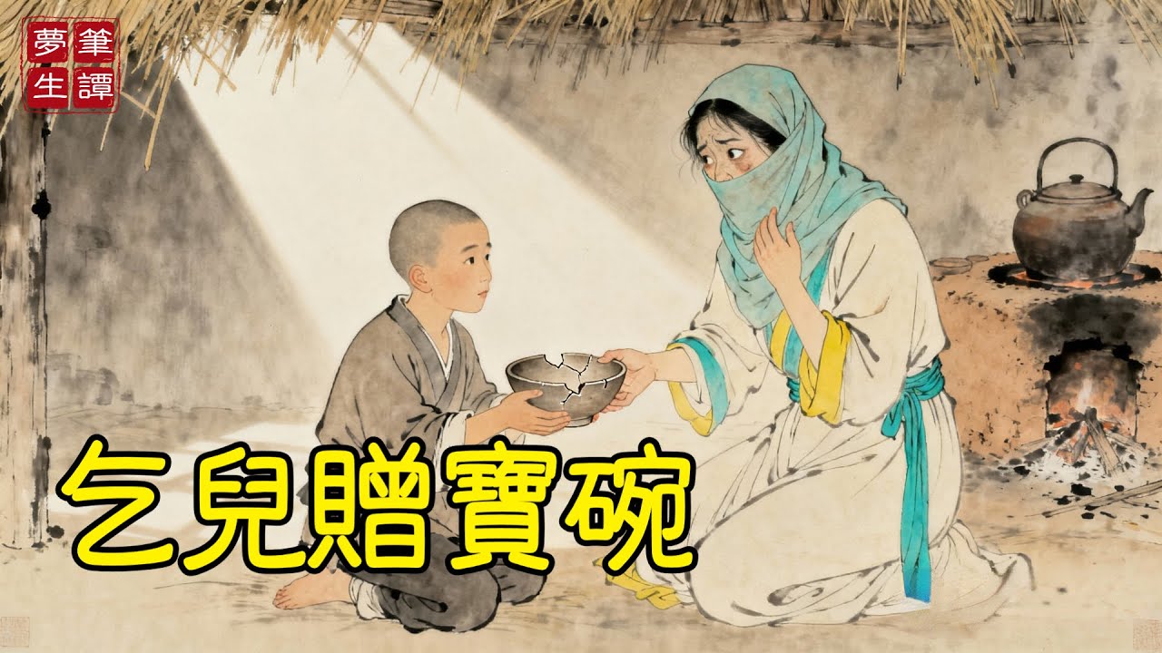 醜女撿回個快餓死的小乞丐，分他半塊饃！乞丐留下破碗，傻女用它吃飯，竟越吃越聰慧貌美！ #故事#民间传说#奇遇#报恩#原创故事