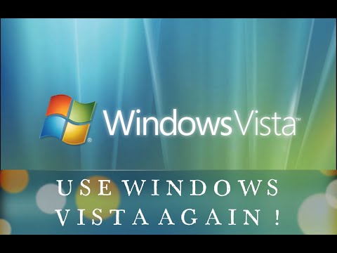 Use Windows Vista Today with Vista Extended Kernel !
