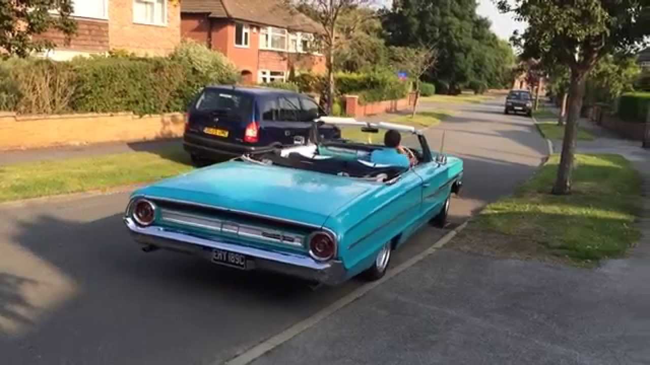 1964 Ford Galaxie 390 FE Big Block Convertible Exhaust Sound