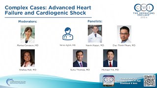 IHF Session 4 - Complex Cases: Advanced Heart Failure and Cardiogenic Shock - CVI 2024