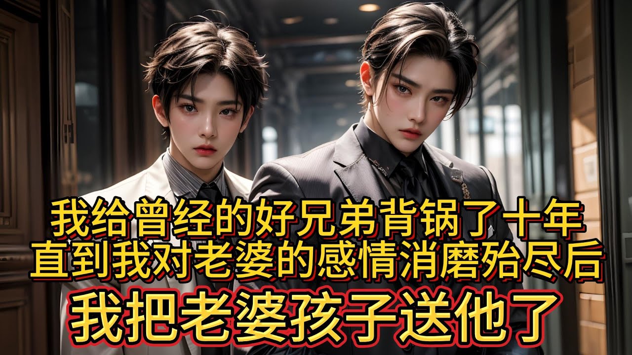 我给曾经的好兄弟背锅了十年，直到我对老婆的感情消磨殆尽后，我把老婆孩子送他了。