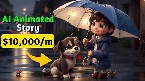 🤑Earn $10,000 Per Month - Create AI Animated Story Videos with ChatGPT #trendingvideos