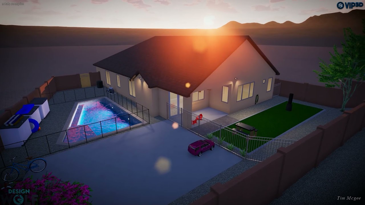 Guerra Residence - Design Wolf - Thunderbird Pools