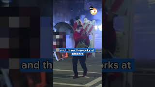 ICE protests continue in downtown Los Angeles on Monday