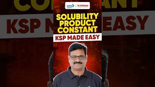 Solubility Product Constant (Ksp) Made Easy | Chemistry #neet2026 #ksp #solubilityproduct #shorts