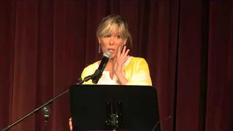 Jill Orr reading "Liar, Liar, Mom Jeans on Fire!"