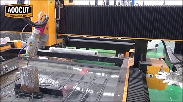 AOOCUT Powerful Stone cnc machine with ATC function milling Marble