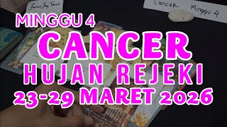 Cancer 2329 Maret 2026 Hujan Rejeki cinta Karir Rejekiramalan Tarot Zodiak Minggu Inicancer 