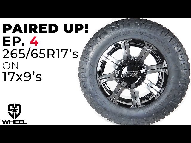 265/65R17 Nitto's on 17x9 Alloy Ion's ll Paired Up! - YouTube
