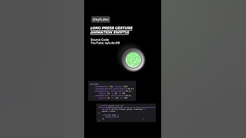 Long Press Gesture Animation SwiftUI #swiftui #appdevelopment #mobileappdesign #iosdevelopment #app