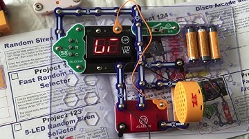 Snap Circuits Skill Builder a Gamify Random or Fast Siren Selector