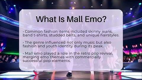 What Is Mall Emo? - Pop Music Gurus