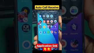 Auto Call Receive With Application