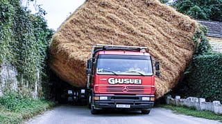 Extremely IDIOTS DANGEROUS Fastest Biggest Truck & Bus Climbing Fails Operator, Total Idiots At Work