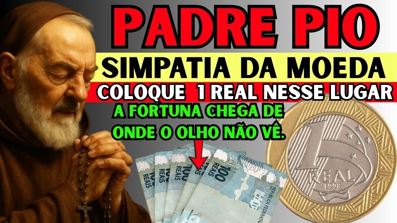 O Dinheiro Veio de Onde Eu Nem Imaginava — MILAGRE DE PADRE PIO