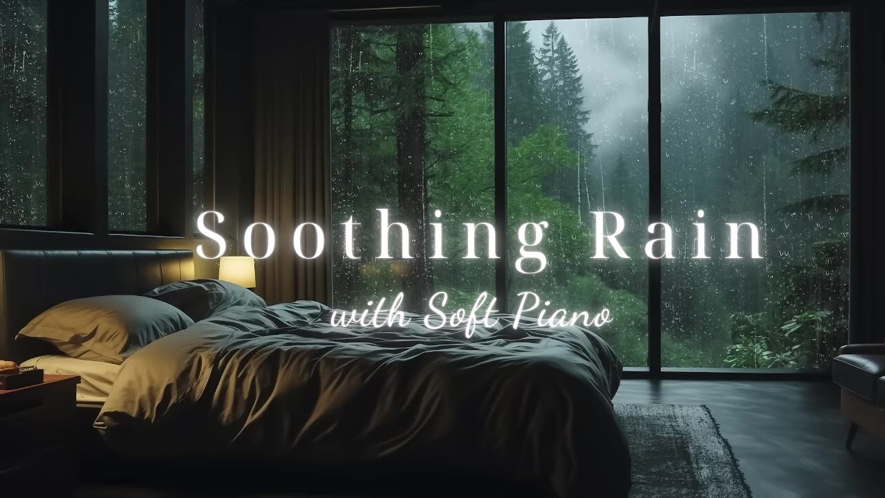 Soothing Rain Sound Wins Against Stress for Better Sleep - YouTube