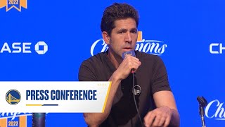 Warriors Talk | Bob Myers on Wiggins, Poole Contract Extensions - Oct. 16, 2-22