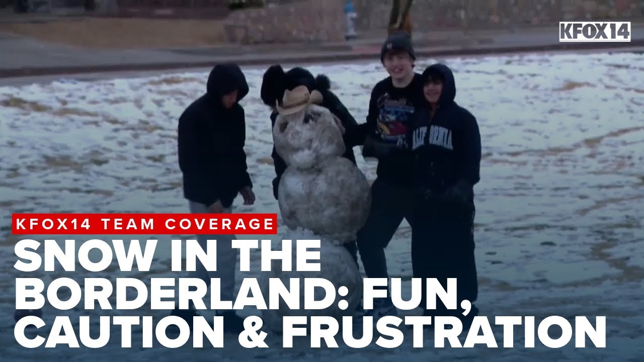 Snow in the Borderland: Fun, caution & frustration