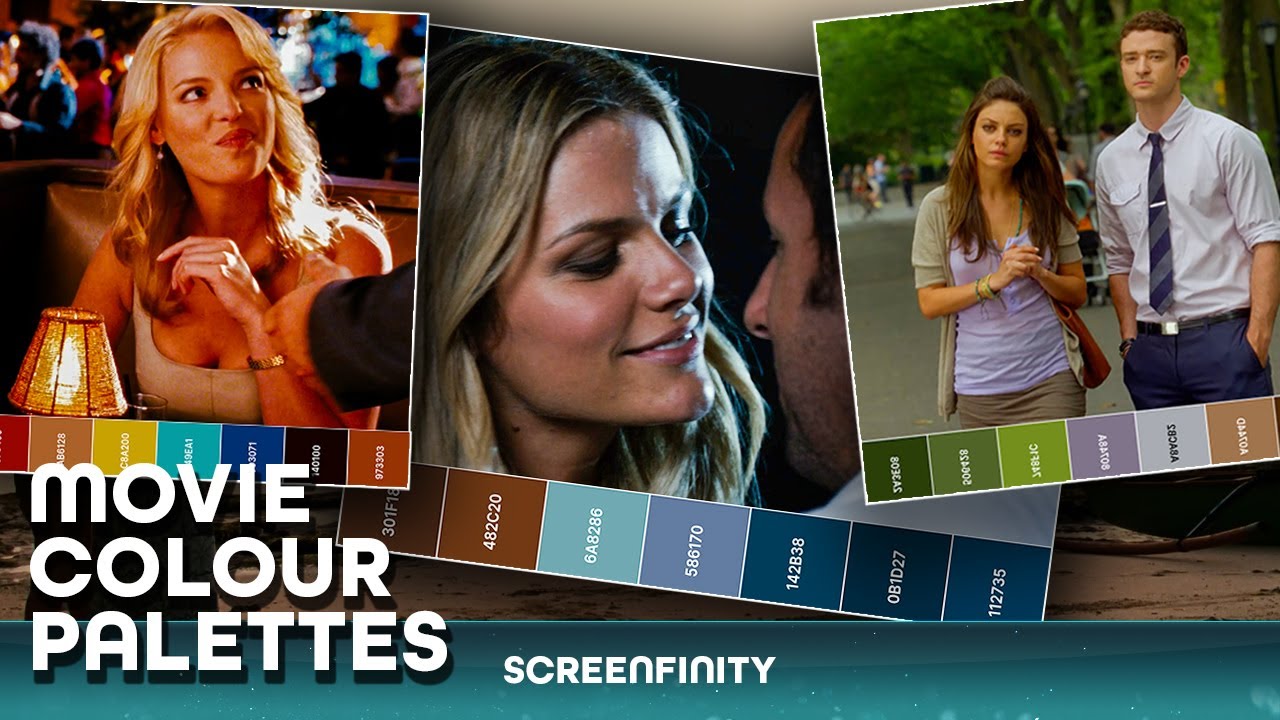 Vibrant Palettes From Romantic Movies | Colors Of Love | Screenfinity