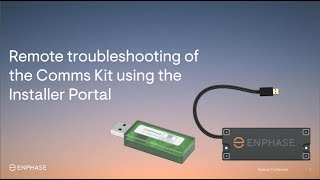 Celebrity Remote troubleshooting of the comms kit using installer portal Wealth