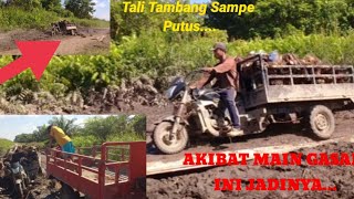 Tali tambang sampe putus!!!!