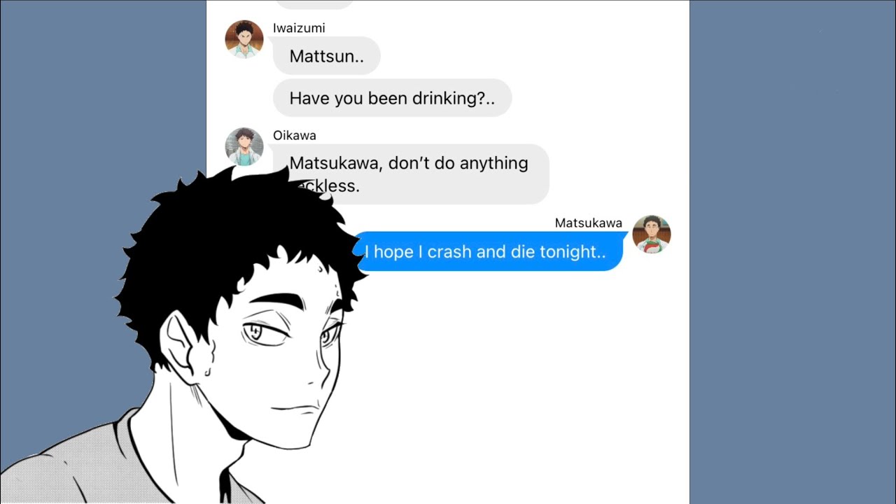 Alligator Skin Boots || Matsukawa angst || Haikyuu Texts
