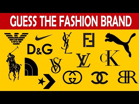 Can You Guess The Fashion Brands By Logo?? |Logo Quiz - YouTube