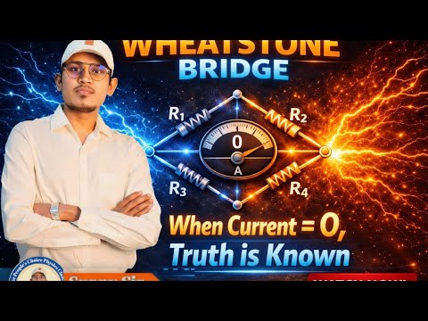 Wheatstone Bridge 🔴 Current Electricity 🔴 Wheatstone's bridge class 12 ...